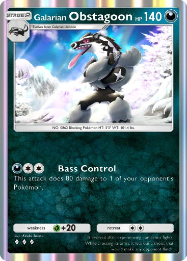 Galarian Obstagoon (Pokémon TCG Pocket)