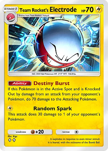 Team Rocket's Electrode (Pokémon TCG Pocket)