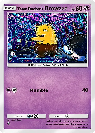 Team Rocket's Drowzee (Pokémon TCG Pocket)