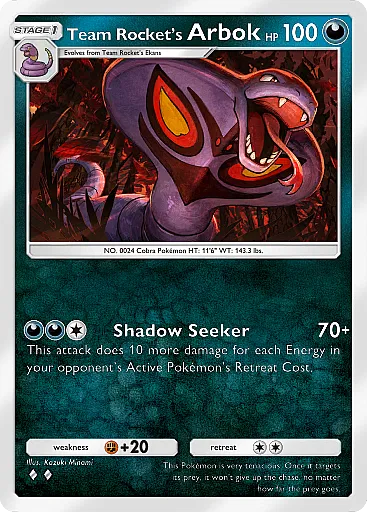 Team Rocket's Arbok (Pokémon TCG Pocket)