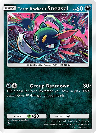 Team Rocket's Sneasel (Pokémon TCG Pocket)