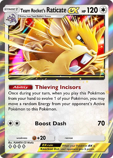 Team Rocket's Raticate ex (Pokémon TCG Pocket)