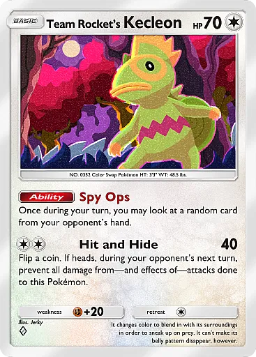 Team Rocket's Kecleon (Pokémon TCG Pocket)