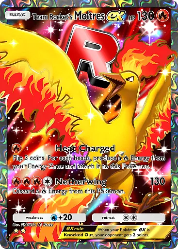 Team Rocket's Moltres ex (Pokémon TCG Pocket)