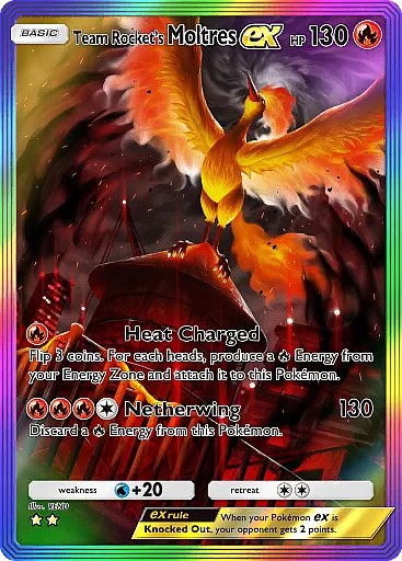Team Rocket's Moltres ex (Pokémon TCG Pocket)