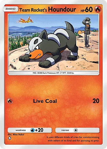 Team Rocket's Houndour (Pokémon TCG Pocket)