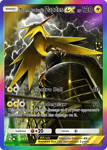 Team Rocket's Zapdos ex (Pokémon TCG Pocket)