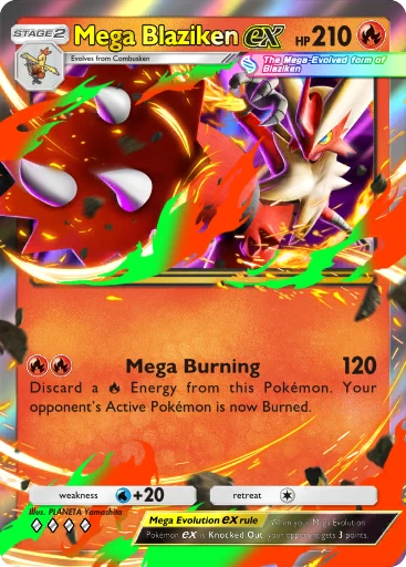 Méga-Braségali-ex (Pokémon TCG Pocket)