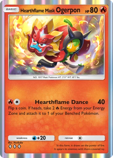 Ogerpon Masque du Fourneau (Pokémon TCG Pocket)