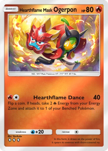 Ogerpon Masque du Fourneau (Pokémon TCG Pocket)