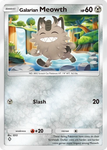 Miaouss de Galar (Pokémon TCG Pocket)