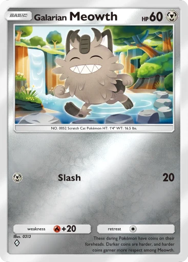 Miaouss de Galar (Pokémon TCG Pocket)
