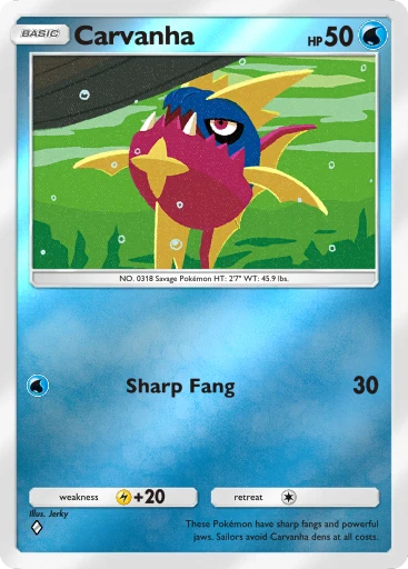 Carvanha (Pokémon TCG Pocket)