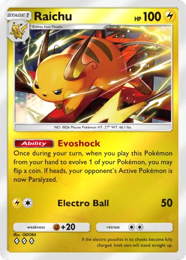 Raichu (Pokémon TCG Pocket)