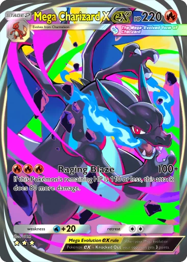 Méga-Dracaufeu X-ex (Pokémon TCG Pocket)