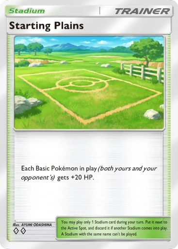 Plaine du Départ (Pokémon TCG Pocket)