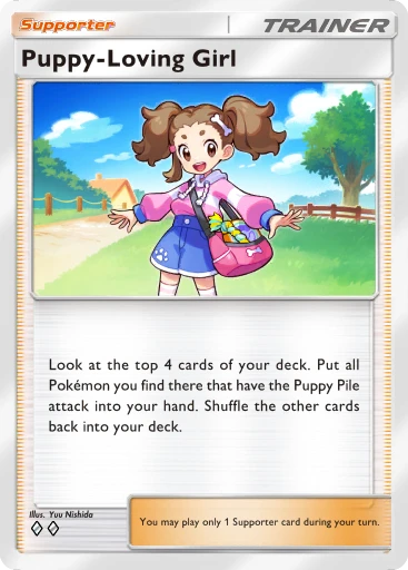 Welpenliebhaberin (Pokémon TCG Pocket)