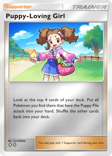 Welpenliebhaberin (Pokémon TCG Pocket)