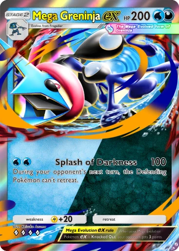 Mega Greninja ex (Pokémon TCG Pocket)