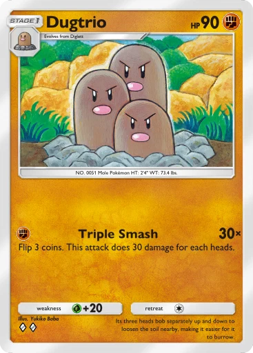 Dugtrio (Pokémon TCG Pocket)
