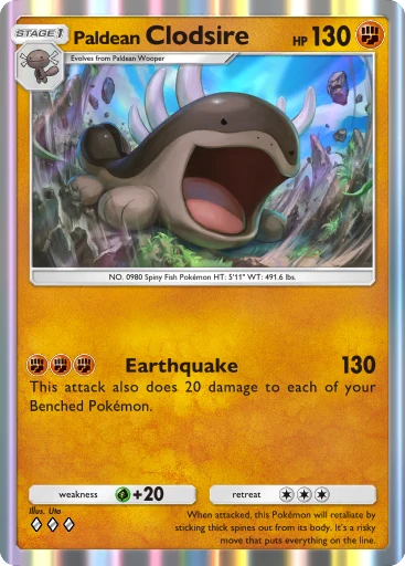 Paldean Clodsire (Pokémon TCG Pocket)
