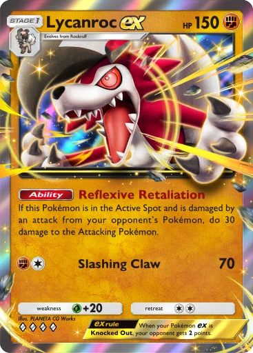 Lycanroc ex (Pokémon TCG Pocket)