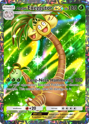 Alolan Exeggutor ex (Pokémon TCG Pocket)