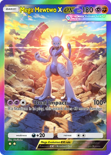 Mega Mewtwo X ex (Pokémon TCG Pocket)