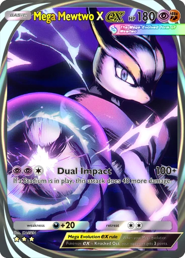 Mega Mewtwo X ex (Pokémon TCG Pocket)