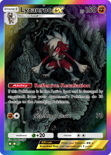 Lycanroc ex (Pokémon TCG Pocket)