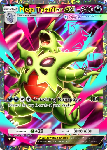 Mega Tyranitar ex (Pokémon TCG Pocket)