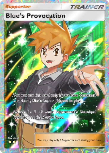 Blue’s Provocation (Pokémon TCG Pocket)