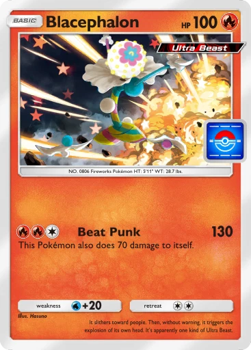 Blacephalon (PROMO-A #76/92, Promo) | Pokmon TCG Pocket