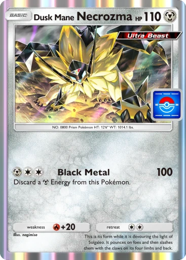 Dusk Mane Necrozma (Pokémon TCG Pocket)