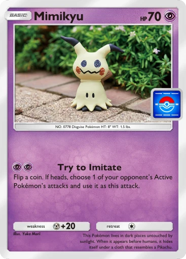 Mimikyu (PROMO-A #66/92, Promo) | Pokémon TCG Pocket
