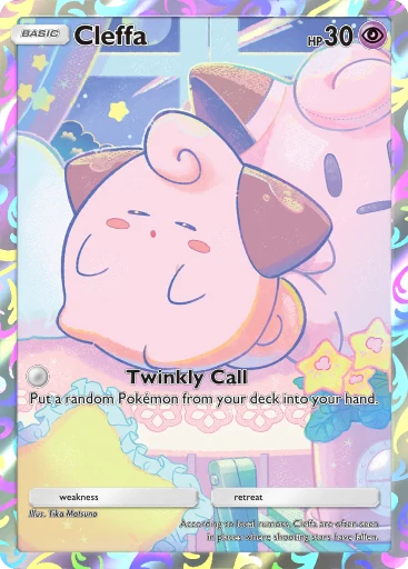 Cleffa (PROMO-A #93/92, Promo) | Pokmon TCG Pocket
