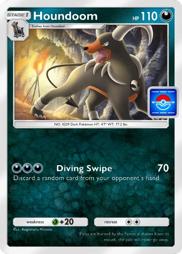 pokemon houndoom card Team Rocket's Houndoom 191/182 main image 1
