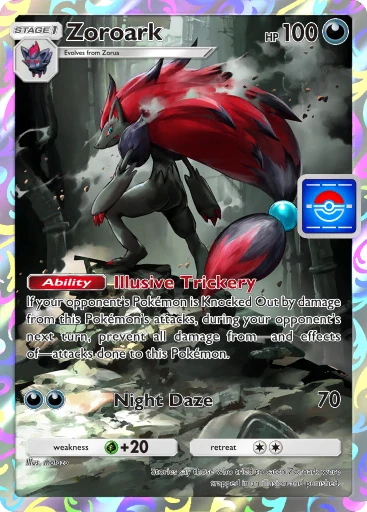 Zoroark (PROMO-A #106/92, Promo) | Pokmon TCG Pocket Zoroark (PROMO-A #106/92, Promo) | Pokmon TCG Pocket