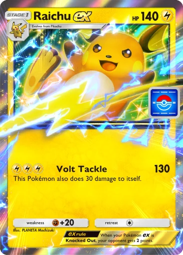 Raichu (Genetic Apex #95/226, 3-Diamonds) Pokémon TCG Pocket