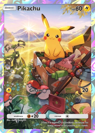 Pikachu (#9, 🎁, PROMO-A) • Pokémon TCG Pocket