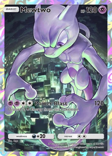 Mewtwo ex (#262, Genetic Apex) • Pokémon TCG Pocket