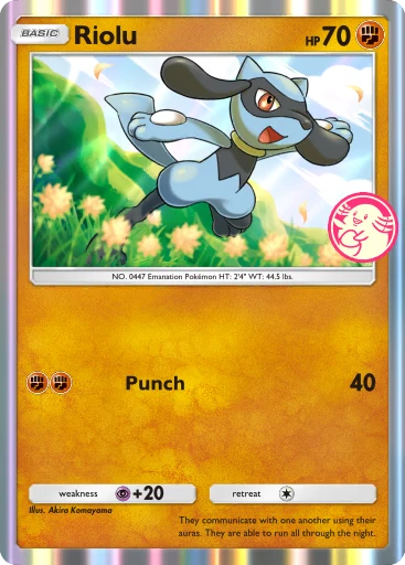 Riolu -  - Promo-a - #59