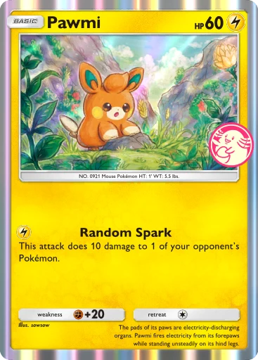 Pawmi (PROMO-B #39/48, Promo) | Pokmon TCG Pocket
