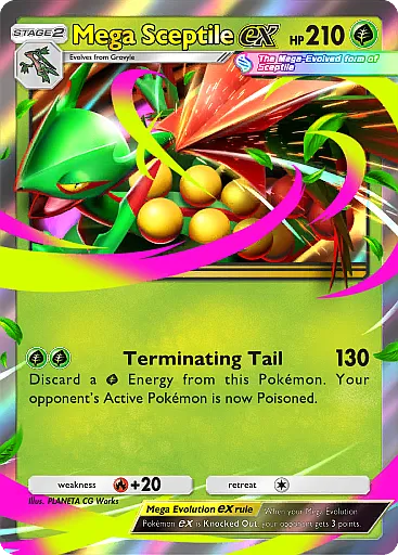 Mega Sceptile ex (Pokémon TCG Pocket)
