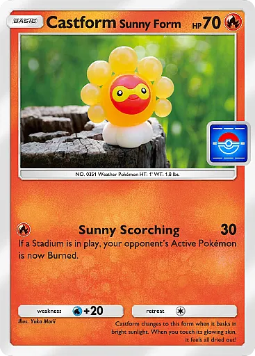 Castform Forma Sol (Pokémon TCG Pocket)