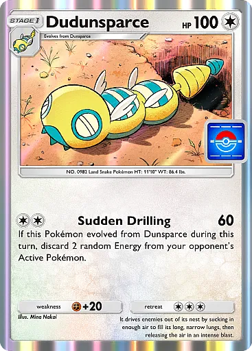 Dudunsparce (Pokémon TCG Pocket)