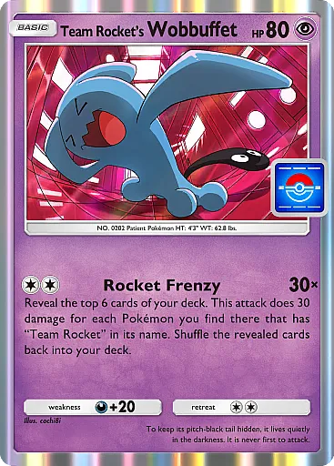 Team Rocket's Wobbuffet (Pokémon TCG Pocket)