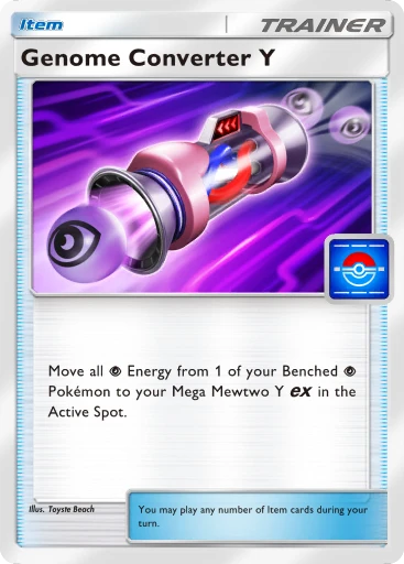 Genome Converter Y (Pokémon TCG Pocket)