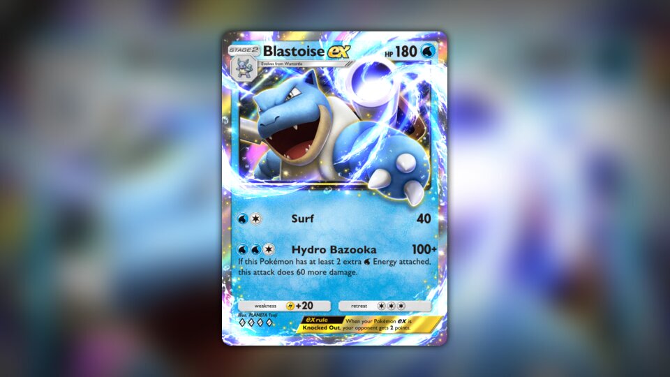 Blastoise ex (#56, ♦️♦️♦️♦️, Genetic Apex) • Pokémon
