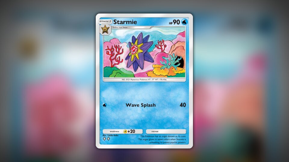 Starmie (#75, ♦️♦️, Genetic Apex) • Pokémon TCG Pocket